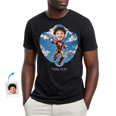 Personalized Photo Shirt – Custom Photo Shirt with Name Printed – Unique Face Tee Custom T-shirts www.customywear.com