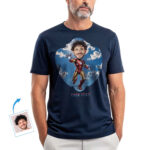 Personalized Photo Shirt – Custom Photo Shirt with Name Printed – Unique Face Tee Customywear www.customywear.com 5 Personalized Photo Shirt – Custom Photo Shirt with Name Printed – Unique Face Tee Custom T-shirts www.customywear.com 5