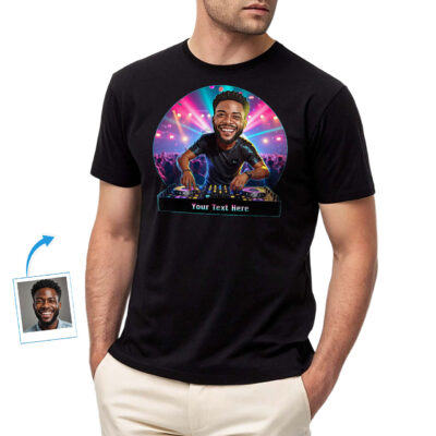 Personalized T-Shirt with Your Photo – Put Photo on T-Shirt – Custom Face Tee – Unique Gift Idea for Men and Women Custom T-shirts www.customywear.com