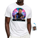 Personalized T-Shirt with Your Photo – Put Photo on T-Shirt – Custom Face Tee – Unique Gift Idea for Men and Women Custom T-shirts www.customywear.com 4