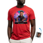 Personalized T-Shirt with Your Photo – Put Photo on T-Shirt – Custom Face Tee – Unique Gift Idea for Men and Women Custom T-shirts www.customywear.com 6