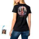 Bad Santa T Shirt – Custom Santa Tee for Women with Your Photo Customywear www.customywear.com 7 Bad Santa T Shirt – Custom Santa Tee for Women with Your Photo Image T-shirt www.customywear.com 7