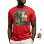 Christmas Graphic T Shirts – Custom Photo Holiday Tee – Unique Personalized Christmas Gift for Everyone Image T-shirt www.customywear.com 6