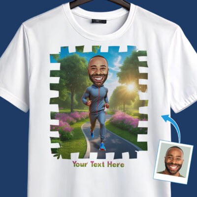 Christmas Graphic T Shirts – Custom Photo Holiday Tee – Unique Personalized Christmas Gift for Everyone Image T-shirt www.customywear.com 2