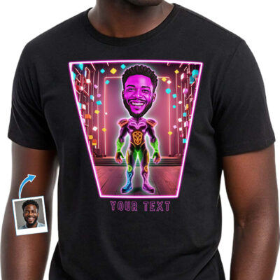 Christmas Party T Shirt – Custom Photo Tee for Holiday Fun – Unique Personalized Gift for Friends & Family Image T-shirt www.customywear.com