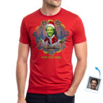 Custom Grinch Shirt – Personalized Grinch T-Shirt for Men with Your Photo Customywear www.customywear.com 6 Custom Grinch Shirt – Personalized Grinch T-Shirt for Men with Your Photo Image T-shirt www.customywear.com 6