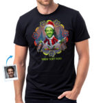 Custom Grinch Shirt – Personalized Grinch T-Shirt for Men with Your Photo Customywear www.customywear.com 4 Custom Grinch Shirt – Personalized Grinch T-Shirt for Men with Your Photo Image T-shirt www.customywear.com 4