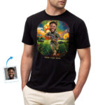 Custom Photo Christmas Shirt – Personalized Holiday T Shirt with Your Face – Unique Christmas Gift Idea for Friends & Family Image T-shirt www.customywear.com 7