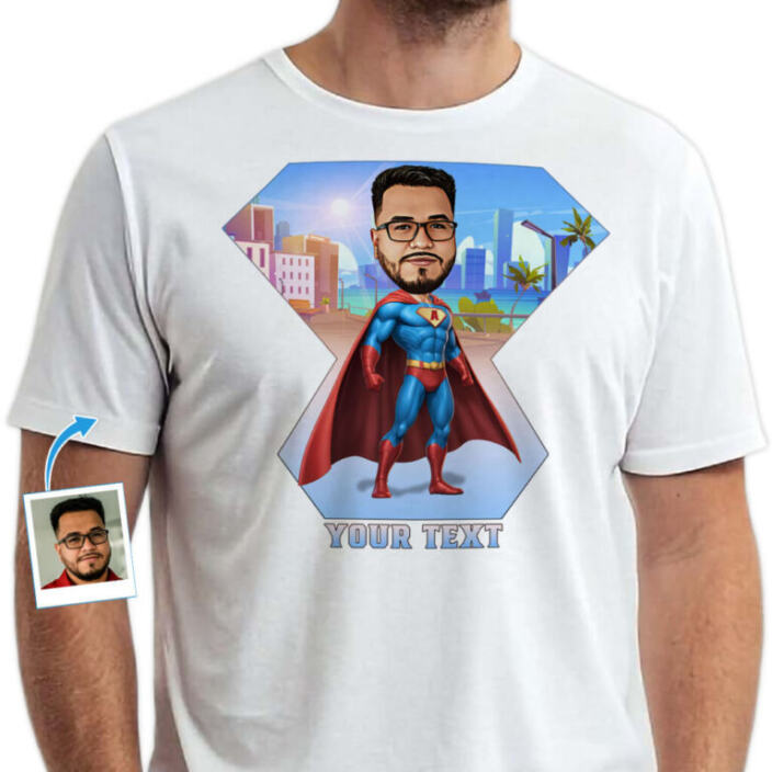 Custom T Shirt Printing with Your Photo – Make a T-Shirt with My Photo – Personalized Face Tee – Unique (6)