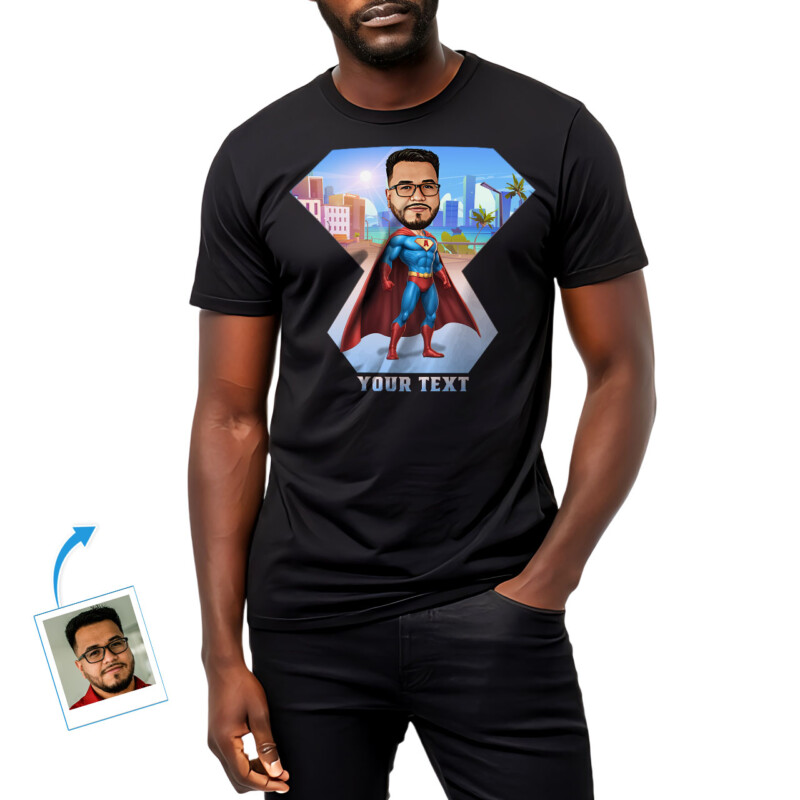 Custom T Shirt Printing with Your Photo – Make a T-Shirt with My Photo – Personalized Face Tee – Unique Gift Idea (16)