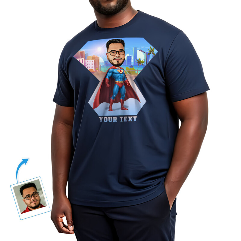 Custom T Shirt Printing with Your Photo – Make a T-Shirt with My Photo – Personalized Face Tee – Unique Gift Idea (24)