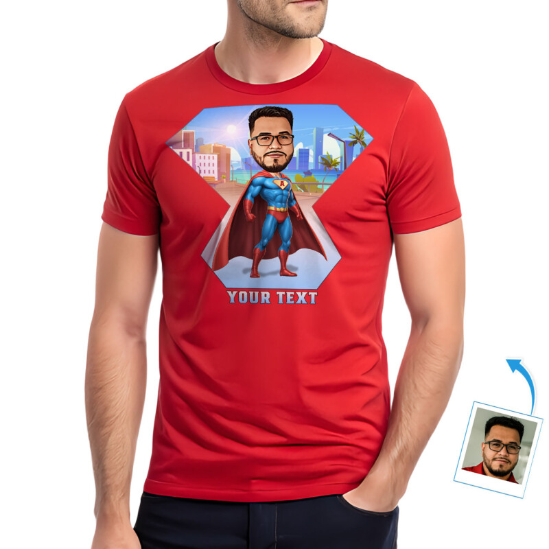 Custom T Shirt Printing with Your Photo – Make a T-Shirt with My Photo – Personalized Face Tee – Unique Gift Idea (26)