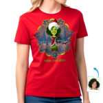 Custom The Grinch T Shirt – Personalized Grinch Shirt for Women with Your Photo Customywear www.customywear.com 6 Custom The Grinch T Shirt – Personalized Grinch Shirt for Women with Your Photo Image T-shirt www.customywear.com 6