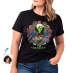 Custom The Grinch T Shirt – Personalized Grinch Shirt for Women with Your Photo Customywear www.customywear.com 4 Custom The Grinch T Shirt – Personalized Grinch Shirt for Women with Your Photo Image T-shirt www.customywear.com 4