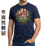 Family Christmas Shirts – Custom Holiday Tees for Mom and Dad with Your Photo Customywear www.customywear.com 6 Family Christmas Shirts – Custom Holiday Tees for Mom and Dad with Your Photo Family www.customywear.com 6