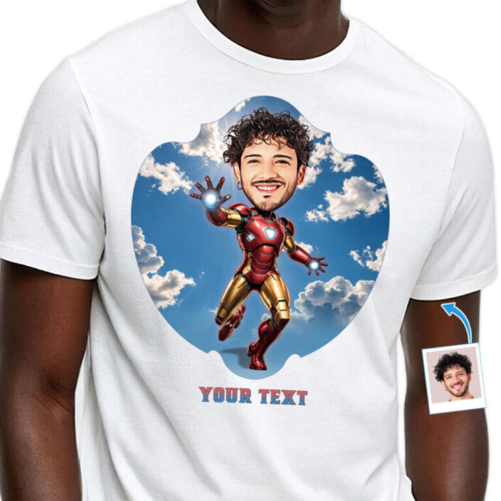 Matching Christmas Shirts - Custom Family Holiday Tees with Your Photo - Unique Festive Outfit Idea (4)