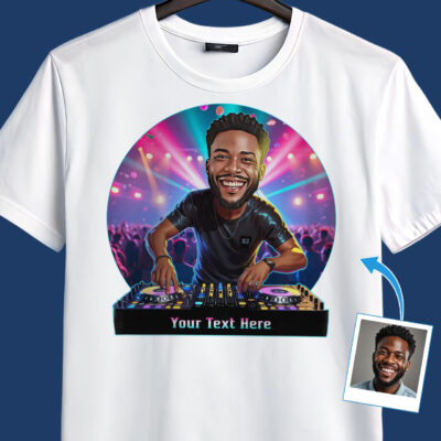Personalized Christmas Shirts – Custom Holiday Tee with Your Photo – Fun Christmas Gift Idea for Family, Friends & Parties Image T-shirt www.customywear.com 2