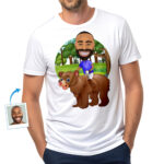 Custom Mens Bear Riding Shirt | Personalized Funny Gift Customywear www.customywear.com 4 Custom Mens Bear Riding Shirt | Personalized Funny Gift T-shirts For Men www.customywear.com 4