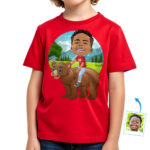 Custom Youth Bear Riding Shirt | Personalized Funny Kids Tee Customywear www.customywear.com 6 Custom Youth Bear Riding Shirt | Personalized Funny Kids Tee Boy's T-shirts www.customywear.com 6