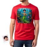 Capture Your Love Under the Waves: Custom Mermaid Shirt for Him Customywear www.customywear.com 6 Capture Your Love Under the Waves: Custom Mermaid Shirt for Him T-shirts For Men www.customywear.com 6