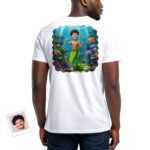 Capture Your Love Under the Waves: Custom Mermaid Shirt for Him Customywear www.customywear.com 7 Capture Your Love Under the Waves: Custom Mermaid Shirt for Him T-shirts For Men www.customywear.com 7
