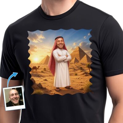 Custom Arabian Man Shirt | Personalized Travel Lover Tee Customywear www.customywear.com Custom Arabian Man Shirt | Personalized Travel Lover Tee T-shirts For Men www.customywear.com