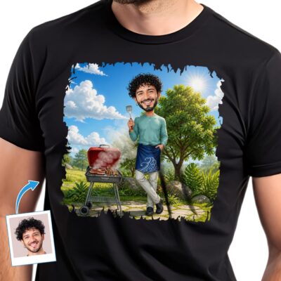 Custom BBQ Man T-Shirt – Personalized Outdoor Cooking Tee for husband, boyfriend, dad Customywear www.customywear.com Custom BBQ Man T-Shirt – Personalized Outdoor Cooking Tee for husband, boyfriend, dad T-shirts For Men www.customywear.com
