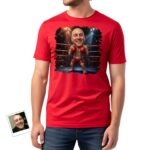 Koszulka z nadrukiem boksera – spersonalizowana koszulka boksera dla mężczyzn Customywear www.customywear.com 6 Custom Boxer Photo T-Shirt – Personalized Boxing Player Tee for Men T-shirts For Men www.customywear.com 6