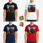 Custom Camel Ride Couple Shirt – Personalized Desert Animal Tee, Best Friend and Couples Gift T-shirts for Couple www.customywear.com 6