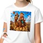 Custom Camel Rider Girl Shirt Personalized Youth Adventure Tee (12)