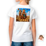 Custom Camel Rider Girl Shirt | Personalized Youth Adventure Tee Customywear www.customywear.com 7 Custom Camel Rider Girl Shirt | Personalized Youth Adventure Tee Girl's T-shirts www.customywear.com 7