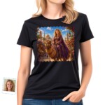 Custom Camel Rider Woman Shirt | Personalized Desert Adventure Tee Customywear www.customywear.com 4 Custom Camel Rider Woman Shirt | Personalized Desert Adventure Tee T-shirts for Women www.customywear.com 4