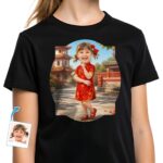 Cămașă personalizată pentru fete chinezești | Cadou personalizat pentru tineri Costume personalizate www.customywear.com 2 Custom Chinese Girl Shirt | Personalized Youngster’s Gift Girl's T-shirts www.customywear.com 2