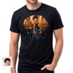 Custom Drummer Portrait Tee | Personalized Musician T-shirt Customywear www.customywear.com 4 Custom Drummer Portrait Tee | Personalized Musician T-shirt T-shirts For Men www.customywear.com 4
