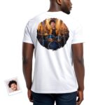 Custom Drummer Portrait Tee | Personalized Musician T-shirt Customywear www.customywear.com 7 Custom Drummer Portrait Tee | Personalized Musician T-shirt T-shirts For Men www.customywear.com 7