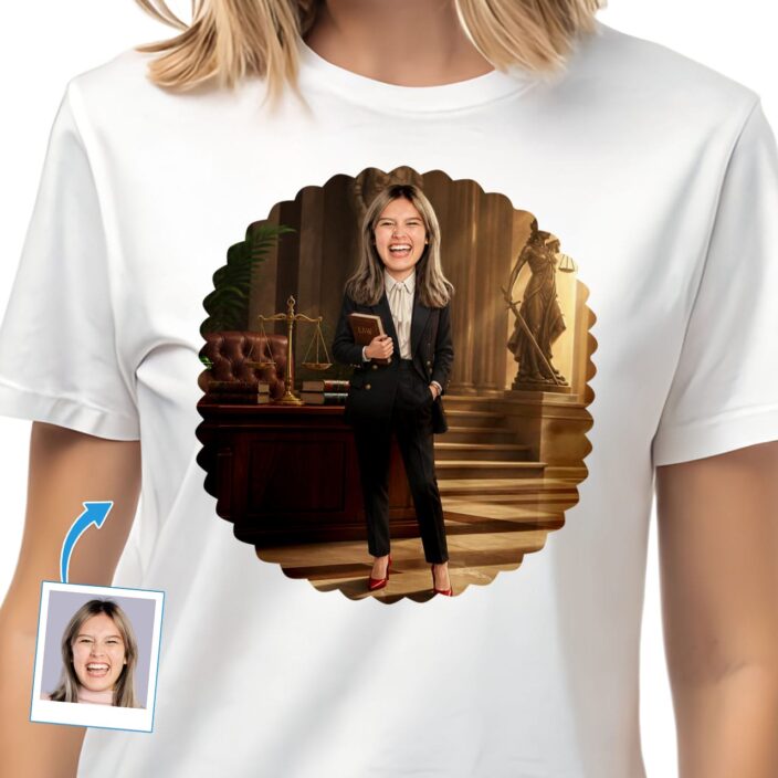 Custom Female Lawyer Shirt Personalized Attorney Gift for Women (16)