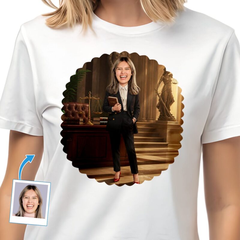 Custom Female Lawyer Shirt | Personalized Attorney Gift for Women Customywear www.customywear.com Custom Female Lawyer Shirt | Personalized Attorney Gift for Women T-shirts for Women www.customywear.com