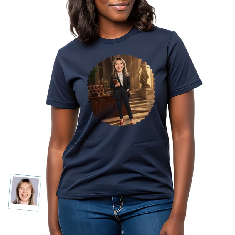 Custom Female Lawyer Shirt Personalized Attorney Gift for Women (20)