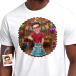 T-shirt personnalisé « Joyeux anniversaire » pour homme – Cadeau amusant et personnalisé pour lui Vêtements sur mesure www.customywear.com 2 Custom Happy Birthday Man Shirt – Personalized Fun Gift for Him T-shirts For Men www.customywear.com 2