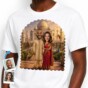 Custom Indian Couples T-Shirts - Personalized Photo Tee for Travel Lovers (18)
