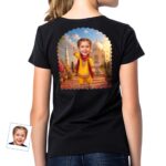 Custom Indian Girl Tee | Transform Your Photo to Personalized T-Shirt Girl's T-shirts www.customywear.com 7