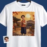 Custom Korean Man Shirt | Personalized Traditional Dress Travel Tee T-shirts For Men www.customywear.com 3