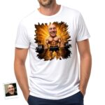 Custom Muscle Man Barbell Gym Shirt | Personalized Workout Tee Customywear www.customywear.com 4 Custom Muscle Man Barbell Gym Shirt | Personalized Workout Tee T-shirts For Men www.customywear.com 4