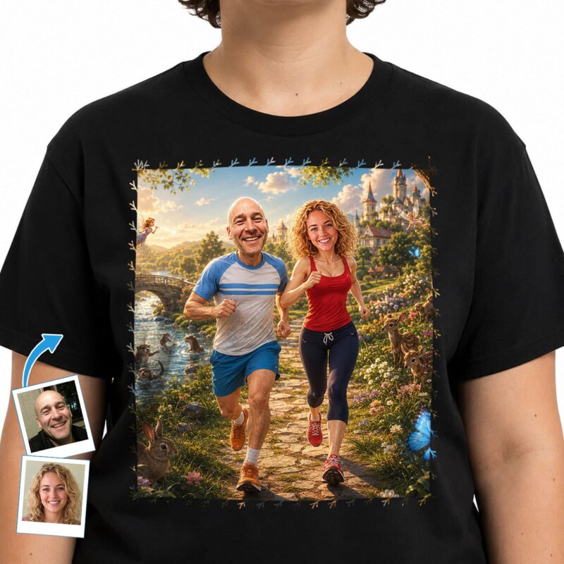 Custom Running Couples Shirts | Personalized Workout Gift Customywear www.customywear.com Custom Running Couples Shirts | Personalized Workout Gift T-shirts for Couple www.customywear.com