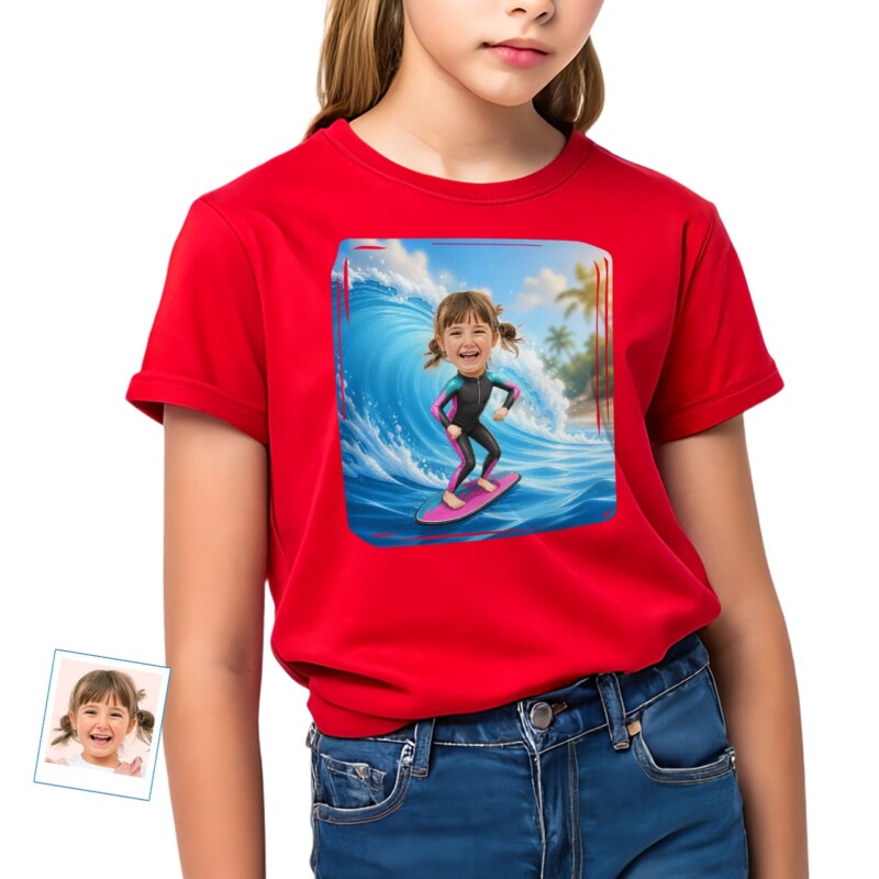 Custom Surfing Girl Youth Tee (16)