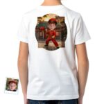 Custom Youth Chinese Traditional Shirt | Personalized China Art Gifts for Boys Boy's T-shirts www.customywear.com 7