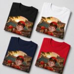 Custom Youth Chinese Traditional Shirt | Personalized China Art Gifts for Boys Boy's T-shirts www.customywear.com 8