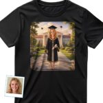 Customized Graduation Shirts with Pictures – Personalize Your Tee T-shirts for Women www.customywear.com 3