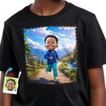 Genç Şampiyonunuzun Tutkusunu Koşucu Çocuk Tişörtümüzle Besleyin Erkek Çocuk Tişörtleri www.customywear.com 2