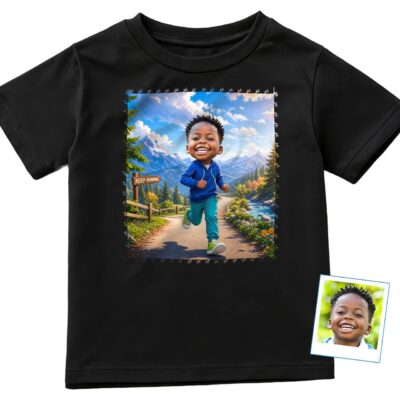 Genç Şampiyonunuzun Tutkusunu Koşucu Çocuk Tişörtümüzle Besleyin Erkek Çocuk Tişörtleri www.customywear.com 2